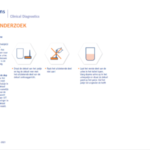 Afname instructie Urineonderzoek midstream steriele container