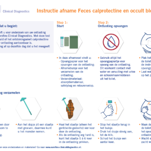 Afname instructie feces - calprotectine & iFOBT